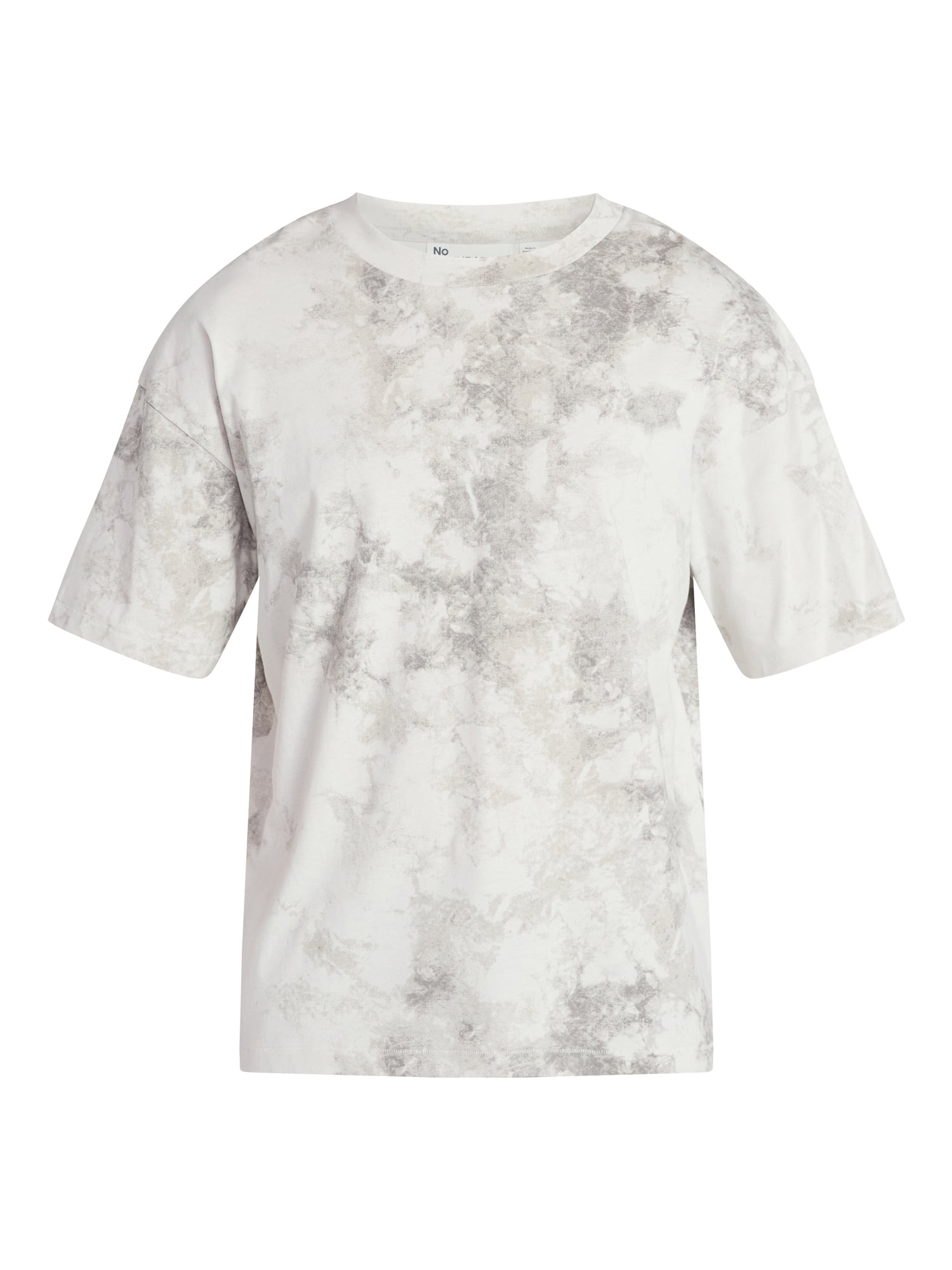 No Boundaries Men's Oversized Boxy Tee with Short Sleeves, XS-4XLT