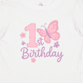 thumbnail image 4 of Inktastic 1st Birthday Pink Butterfly Boys Baby T-Shirt, 4 of 5