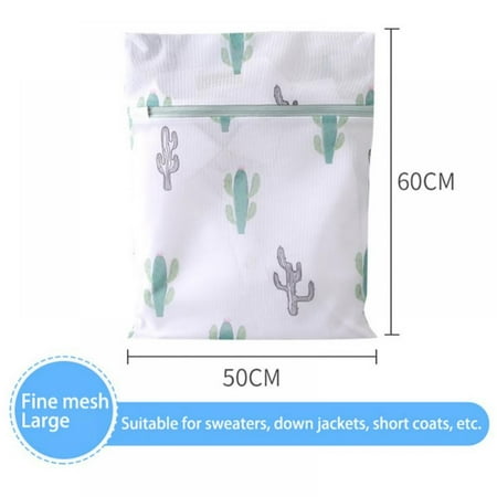 

Mesh Laundry Bag Large Delicate Durable Polyester Wash Bags with Zipper for Laundry Blouse Hosiery Stocking Underwear Bra and Lingerie