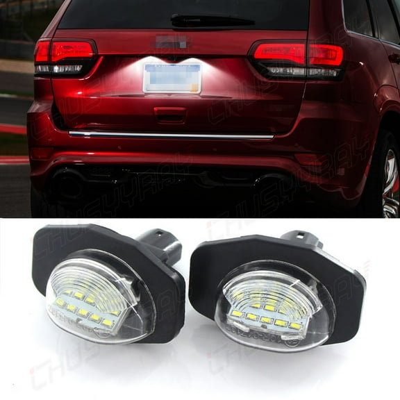 2Pcs Super Bright LED License Plate Light Lamps Plug and Play For 2011-2020 Toyota Sienna