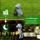 thumbnail image 4 of Estatua Solar de Perro para Jardín HSLILIMING Decoración Exterior Impermeable, 4 of 6