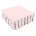 thumbnail image 2 of 10pcs Plush Foam Floor Mat, Soft and Thick, Interlocking Mat for Room Floor with Split Joint, Foam Rug for Extra Comfort Ideal for Kids Exercise and Yoga Practice, 2 of 7