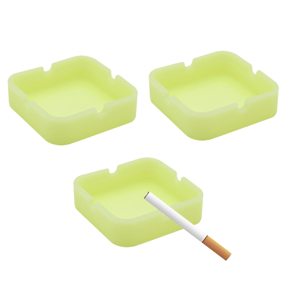 Round Melamine Ashtray Large Plastic Ashtray Holder Vintage Ash Tray