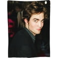 thumbnail image 2 of Robert Pattinson Blanket Bedding Fleece Blanket Soft Throw Blankets Lightweight Anti-Static Blanket - 3 Sizes, 2 of 5