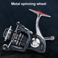thumbnail image 2 of CAROOTU Metal Powerful Fishing Reels 18-Axis Non-Clearance Folding Rocker Metal Spool For Saltwater Freshwater Fishing, 2 of 7