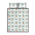 thumbnail image 5 of Juego de cama edredón con estampado de abanicos Bonsai, 5 of 5