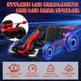 thumbnail image 3 of Sakiyr 24V Go Karts for Kids,Electric Go Kart Kids Pedal Cart with 300W Motors,8Mph Max Speed,Drift/Sport Mode, Eva Tire,Outdoor Racing Car for Children Ages 6-15, 3 of 8