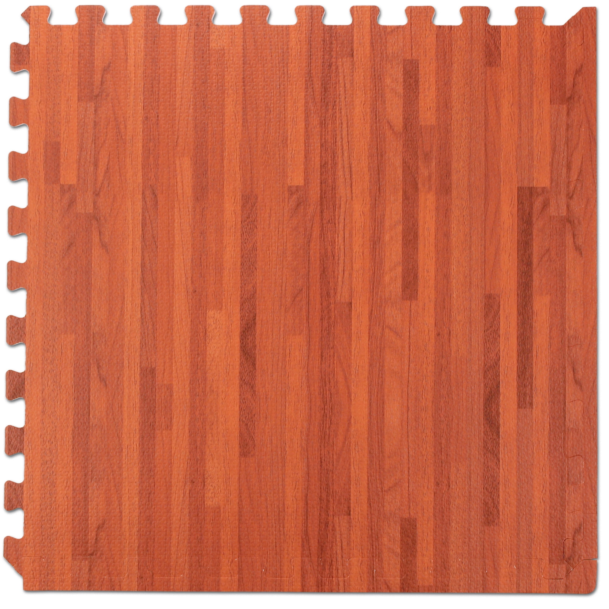 Forest Floor Printed Wood Grain Interlocking EVA Foam Floor Mats