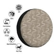 thumbnail image 4 of Rateoe Hand Drawn Snake Pattern Tire Cover Wheel Protectors Weatherproof Wheel Covers Universal Fit for Trailer Rv SUV Truck Camper Travel Trailers Accessories-15 inch, 4 of 6