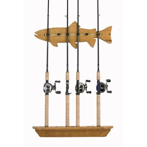 Organized Fishing Wall Rack, veneered MDF by Organized Fishing