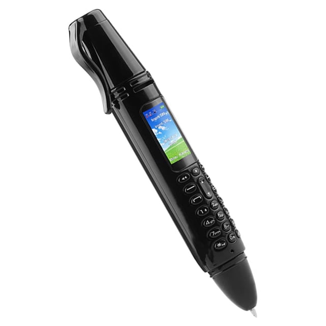 Matsuzay mini teléfono móvil dispositivo inteligente suministros digitales ahorro de espacio cámara dual pluma de grabación multifuncional Type3 NO3