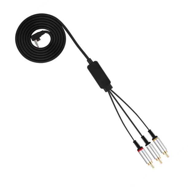 Cable AV para juegos PS, cable AV para TV ABS de 1,5 m, accesorio de consola con características de vanguardia
