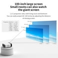 thumbnail image 3 of Mistaha GX100 Mini LCD LED Projector 1080P Home Theater Multimedia Player Wireless Mirroring with HD, 3 of 8