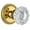 Brass, variant on Grandeur 822598 Antique Vintage Privacy Door Knob Set - Bronze