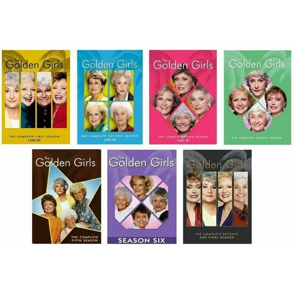 The Golden Girls Complete Series DVD Bundle Season 1-7