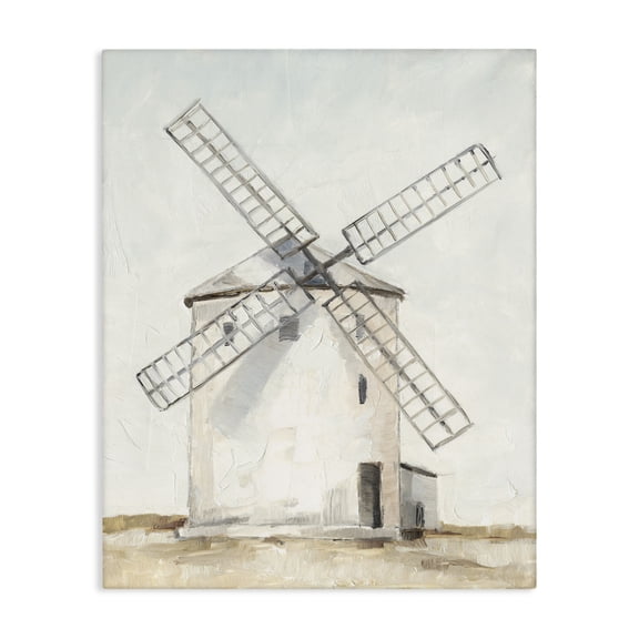Stupell Industries Farmhouse Windmill Farm Landscape Canvas Art, 16 x 20, by Ethan Harper