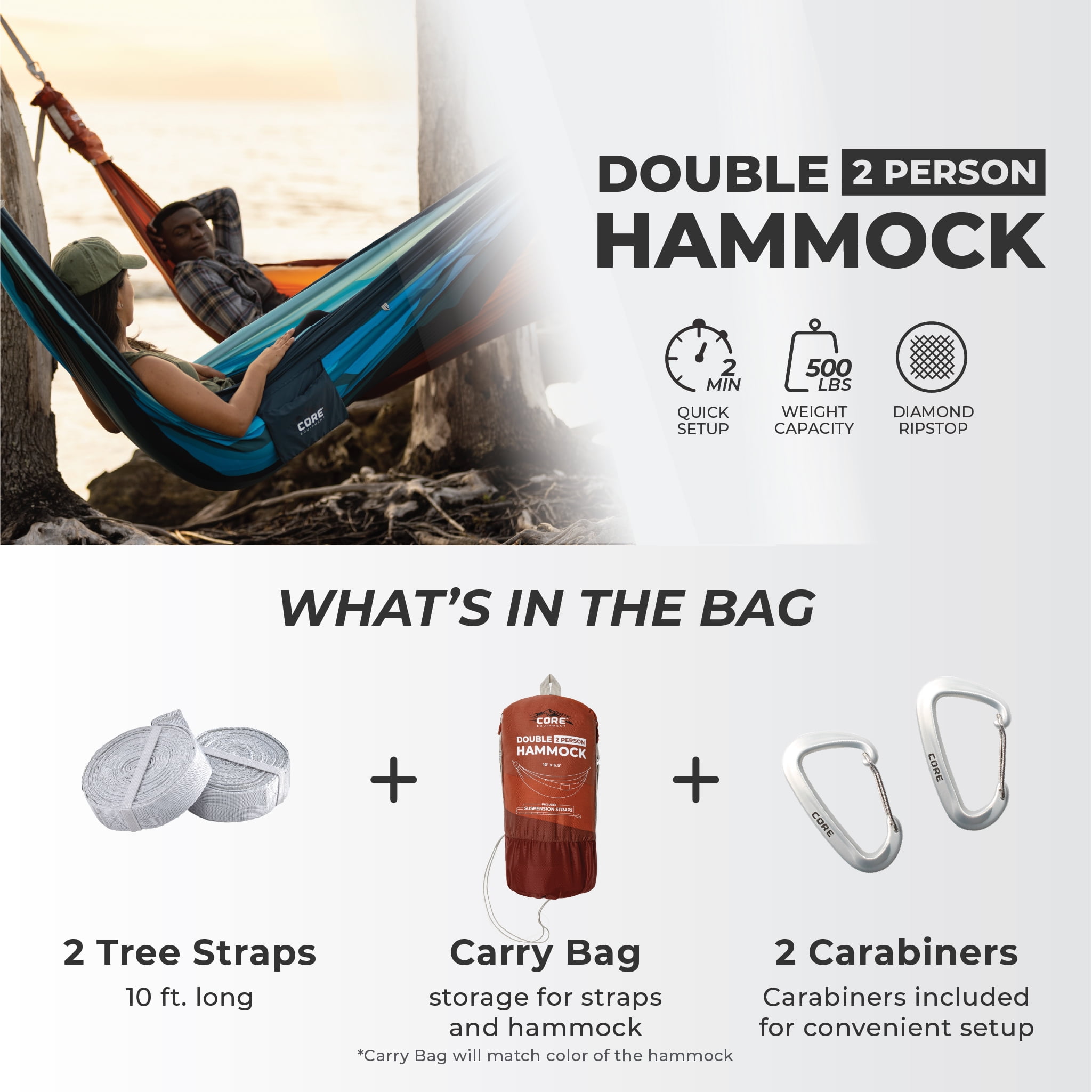 CORE Double Hammock - Dunescape