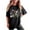 Black, variant on Trendy Summer Tops Y2K Womens Tops Short Sleeve V Neck Cotton Womens Blouses Dressy Casual Short Sleeve Cute Oversized T Shirts For Women Gym