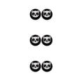 thumbnail image 3 of Sidaley Paquete de 2 Gamepad Thumbstick Covers Joystick Protector Grips Caps Controller Reemplazo de piezas de repuesto para PS5 Black Type1 NO1, 3 of 6