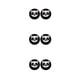 thumbnail image 2 of Sidaley Paquete de 2 Gamepad Thumbstick Covers Joystick Protector Grips Caps Controller Reemplazo de piezas de repuesto para PS5 Black Type1 NO1, 2 of 6