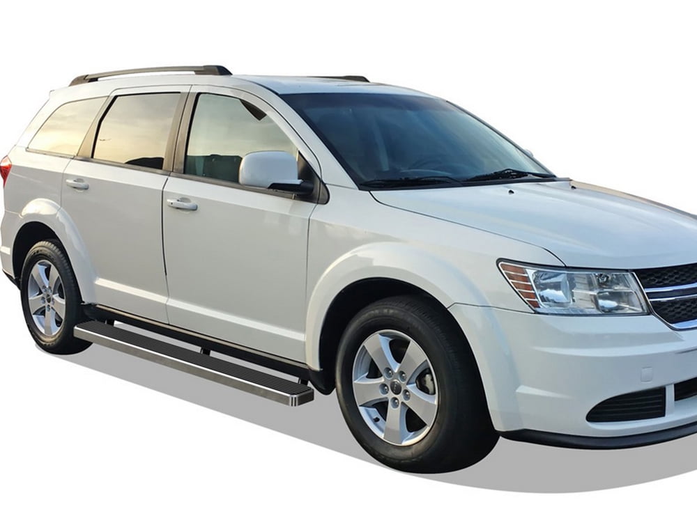 APS Running Boards 6 inches Compatible with Dodge Journey 2009-2020 (Nerf Bars Side Steps Side Bars)