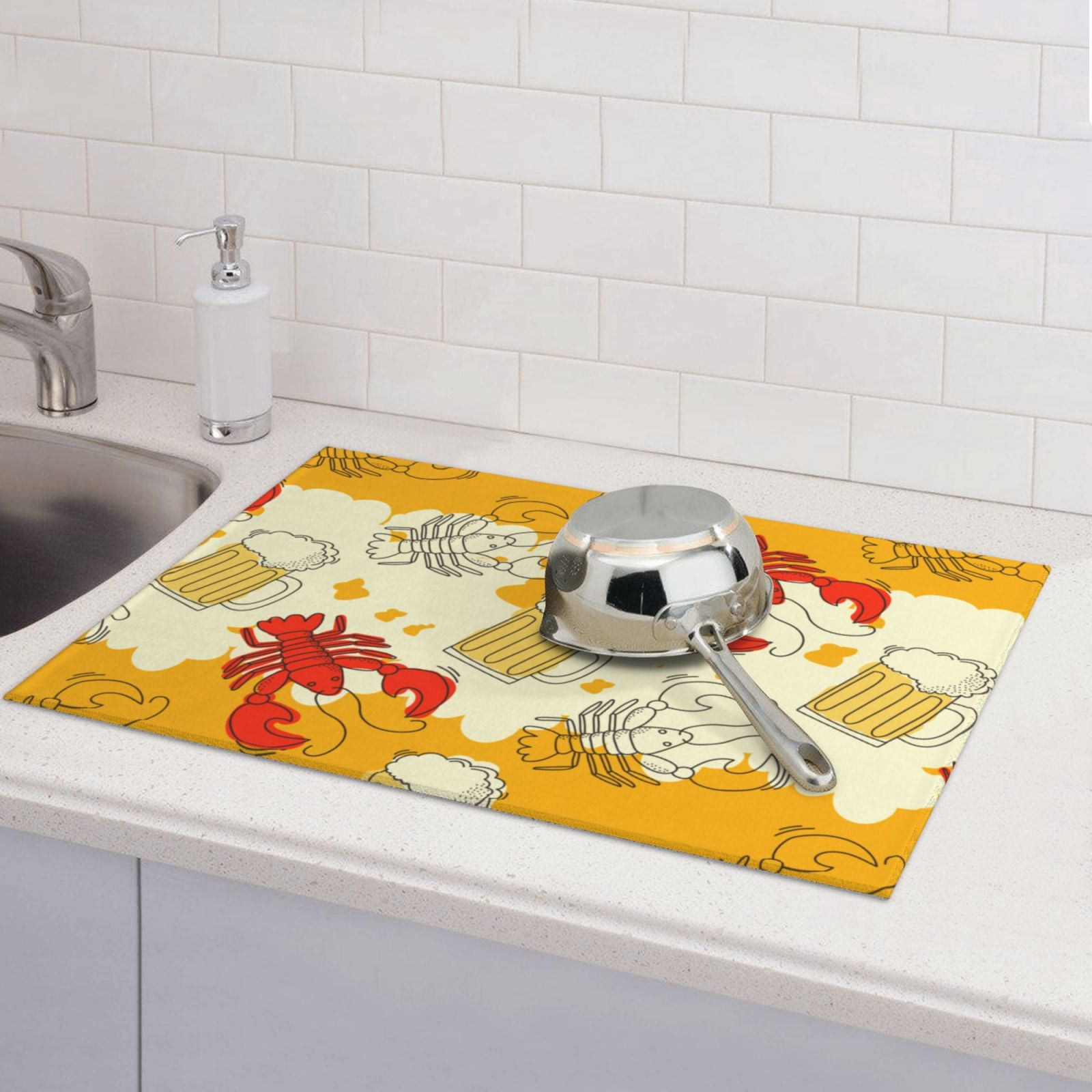 Food Network™ Textured Waffle Dish Drying Mat