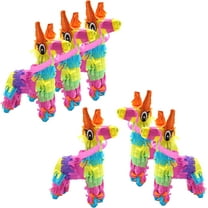 6 Pcs Mini Pinata 4x7" - Fiesta Party Decorations, Mexican Cinco de Mayo Party Supplies, Day of the Dead, D�a de Los Muertos decorations, Table Centerpiece Decor by 4E's Novelty