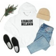 thumbnail image 4 of Legalize Melanin Unisex Hoodie, S-5XL Black Power Black Pride, 4 of 5