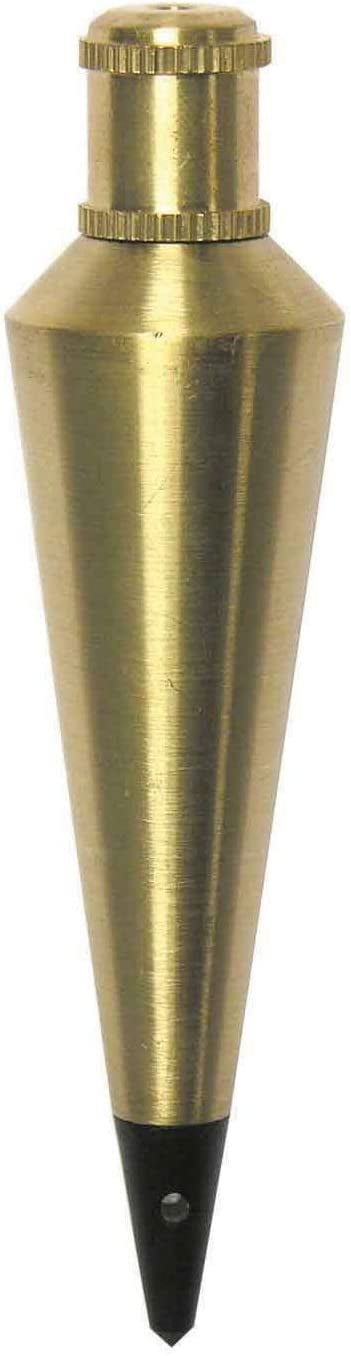 8 ounce Brass Plumb Bob with String 