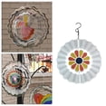 thumbnail image 4 of DOLITY 3D Metal Spiral Rotating ing Wind Garden Porch Large Wind Chimes G, 4 of 9