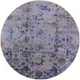 thumbnail image 1 of Ahgly Company Indoor Round Mid-Century Modern Dark Gray Oriental Area Rugs, 5' Round, 1 of 6