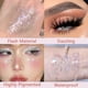 thumbnail image 2 of Sombra de ojos líquida brillante, lentejuelas nacaradas que iluminan la sombra de ojos monocromática, líquido resaltador líquido, 2 of 5