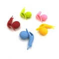 thumbnail image 4 of Foqnuq 5pcs Cute Snail Cup Identifiers, Silicone Wine Glass Markers, Creative Tea Bag Clips, Stylish Drink Labels for Easy Recognition and Decoration, 4 of 9