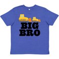 thumbnail image 3 of Inktastic Big Bro Boys Brother Bulldozer Youth T-Shirt, 3 of 5
