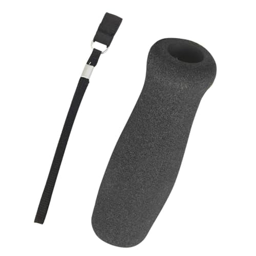 Sandhill Tools Stretchable Elastic Wrist Strap and Replacement Foam Hand Grip for Offset Handle Walking Canes Combo Pack