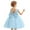 A01-Blue, variant on CAICJ98 Flower Girls Dress Wedding Satin Dresses Princess Birthday Party Prom Ball Gown for Toddler Kids Blue,5-6 Years