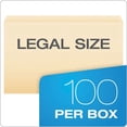 thumbnail image 5 of Manila File Folders, Straight Tabs, Legal Size, 0.75" Expansion, Manila, 100/Box | Bundle of 2 Boxes, 5 of 5