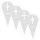 thumbnail image 2 of 4 Pcs Beach Decorative Nails Fixed Nails Beach Towels, Outdoor Sand Garden Camping Accessories for Beach, 2 of 8