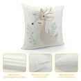 thumbnail image 4 of GOSMITH Watercolor Deer Throw Pillow Cover Animal Cartoon Cute Boho Woodland Baby Nursery Pillow Case Decorative Men Women Room Cushion Cover for Home Couch Bed, 4 of 5