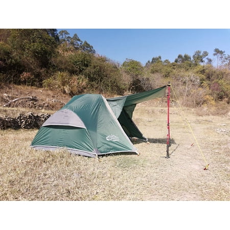 Professional Outdoor Four Seasons Roomy Backpacking Mountain Tent for 1-2 Persons Ideal for Backpacker, Camper, Hiker, Biker, Motorcyclist, Biker, Mountaineer, Trekker, Adventurer