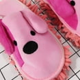 thumbnail image 3 of 1 par de zapatillas de fregona desmontable limpieza de de dibujos Rosa Zulema zapatillas de fregona, 3 of 8