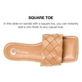 thumbnail image 3 of Journee Collection Womens Cassay Tru Comfort Foam Slide Low Block Heel Sandals, 3 of 6