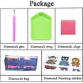 thumbnail image 2 of CHAO Uds. Kits de pintura de diamantes DIY para niños, kits de pintura de diamantes, pegatinas de diamantes 5D, rompecabezas de diamantes (patrón de héroe), 2 of 5