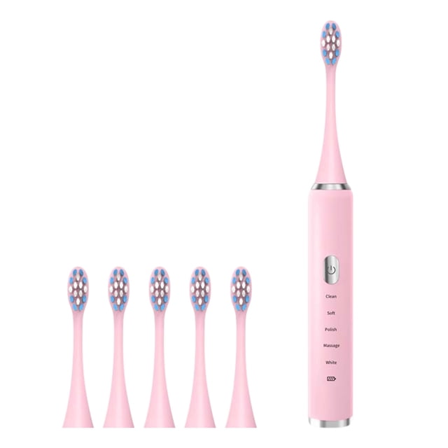 Toothbrush USB Charging Intelligent Soft Bristle Toothbrush Sound Vibration