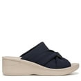 thumbnail image 3 of BZees For Lifestride Womens Serenade Slide Wedge Sandal - Medium & Wide Width, 3 of 9