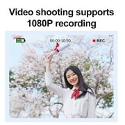 Digital Camera Clearance, Digital Camera 1080P HD Photography Supports Up To 48MP Electronic Stabilization 16X Digital CCD Student Portable Camera