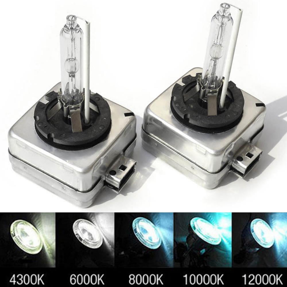 2) D1S 35W 10000K Headlight Bulbs HID Car Blue Hue Beam Xenon