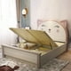 thumbnail image 4 of Solid Wood Children's Bed For Girl Bedroom Princess Single Bed 1.2m 1.5m Pink Modern Simple High-end Kid's Furniture Household My Lux Decor Round, 4 of 10