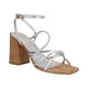 thumbnail image 2 of Zapatilla Mujer SHAKIRA tacon abierto plateado 23, 2 of 4