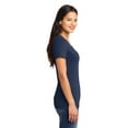 thumbnail image 3 of Port Authority Ladies Concept Stretch Neck Tee-XS (Dress Blue Navy), 3 of 6